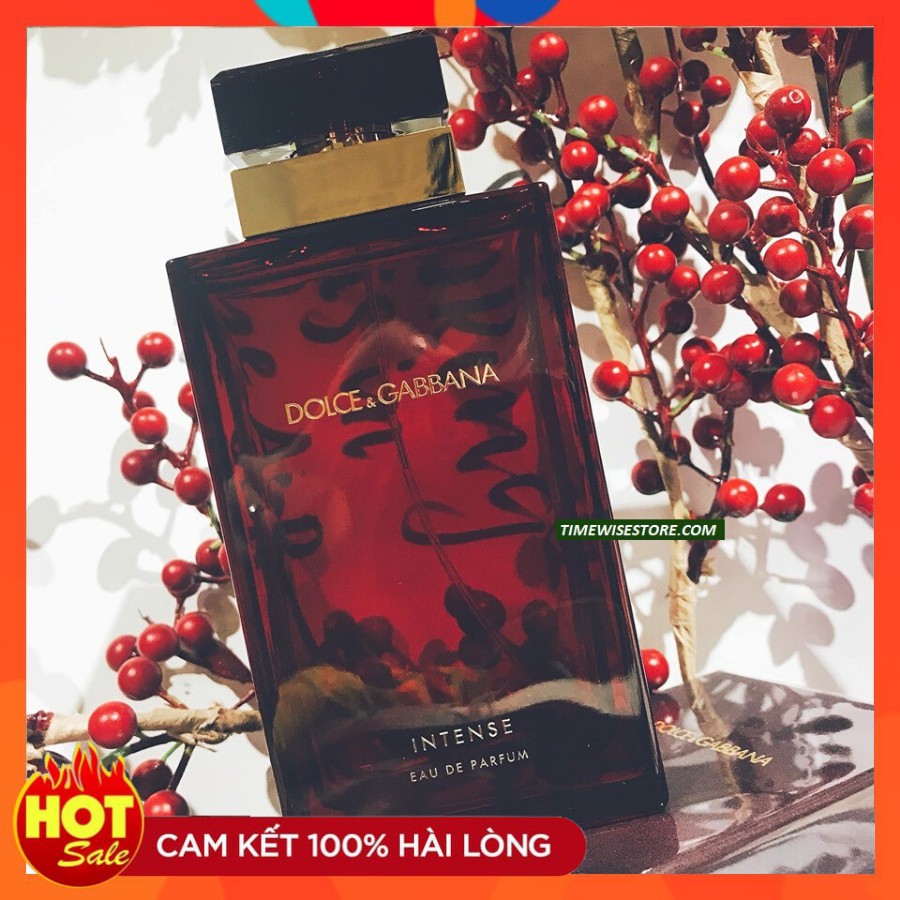 Nước Hoa Nữ, Nước Hoa Thơm Lâu DG Intense 100ml Hương Thơm Ngọt Quyến Rũ Thơm Lâu 12h