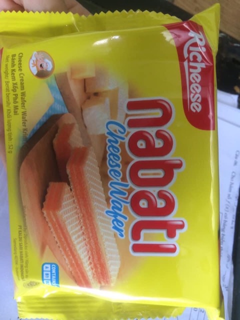 Sét 10 bịch bánh kem xốp vị fomai nabati giòn xốp