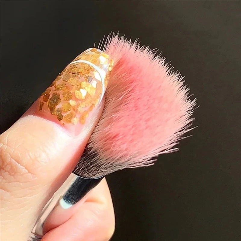 1 Cọ Trang Điểm Hai Lớp Lông Dê Tự Nhiên