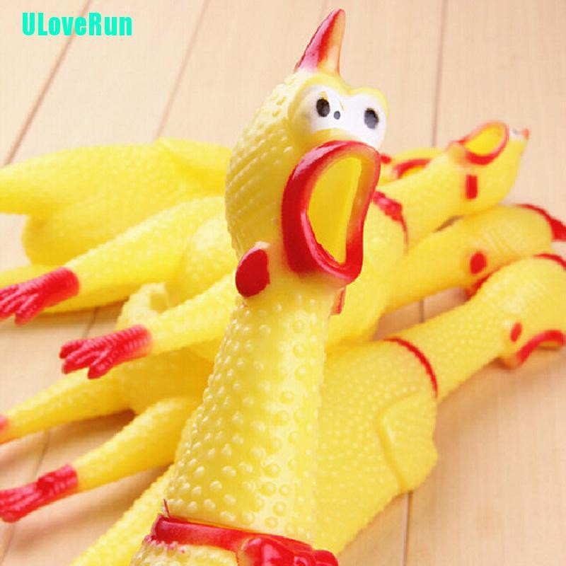 Gà Cao Su Đồ Chơi Cho Thú Cưng 17CM # 1