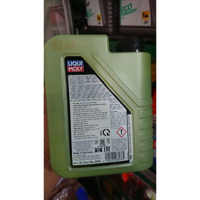 nhớt tay ga liquimoly molygen 5w30 và 5w40