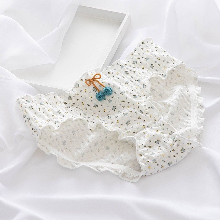 Quần Lót Nữ SAM SAM Cotton kute cao cấp hoa Đáy lót kháng khuẩn Size cho nàng 45-65kg