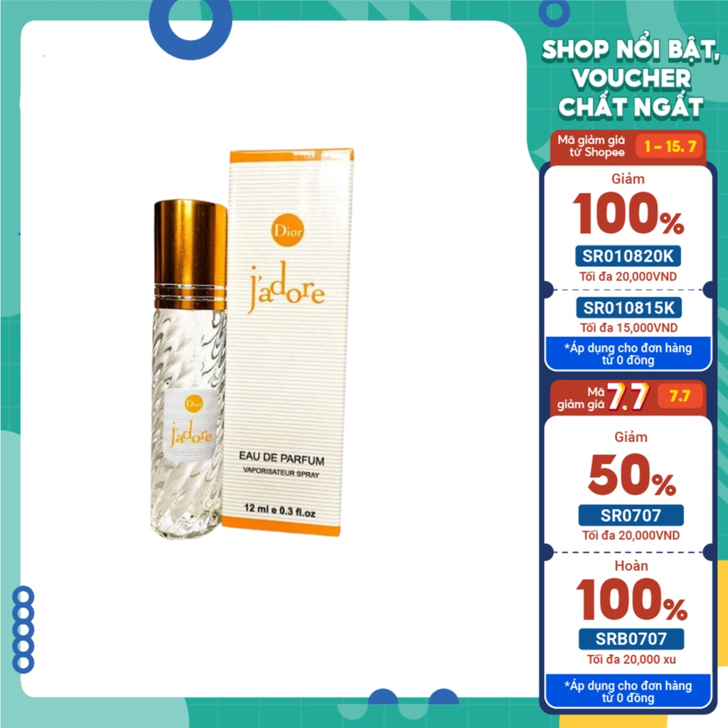 Tinh Dầu JADORE DIOR- 12ML dạng lăn