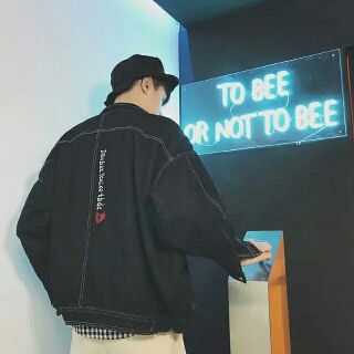 Áo bò nam oversize hàn quốc