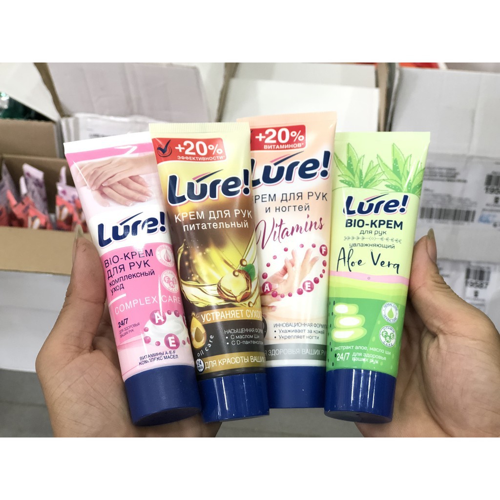 Kem dưỡng da tay Lure ngăn lão hóa, chống bong da tay,giữ ẩm , làm mềm da tay 75ml | BigBuy360 - bigbuy360.vn