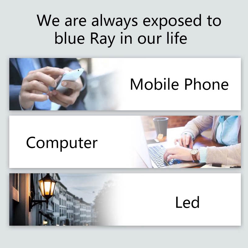 Mắt Kính Gọng Oval Chống Tia Sáng Xanh Có Thể Thay Đổi Được