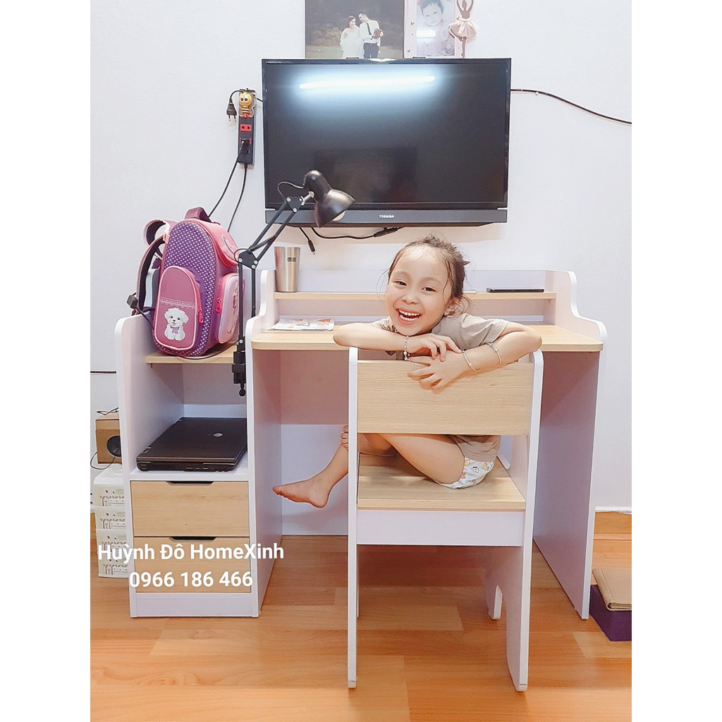 Bàn Học Sinh Kèm Ghế Cho Bé Gỗ Cao Cấp Chống Cận Thị Chống Gù Miễn Phí Ship Hà Nội | BigBuy360 - bigbuy360.vn