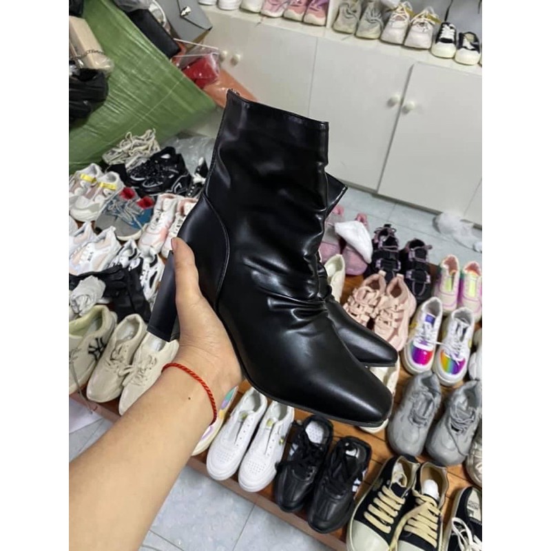 Bốt nhăn da lì | BigBuy360 - bigbuy360.vn