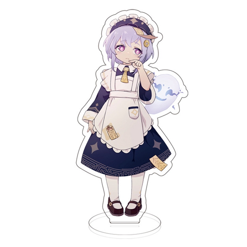 Tmdbyx Giá đỡ mô hình nhân vật anime Genshin Impact bằng acrylic dễ thương để bàn trang trí