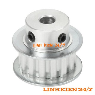 Puly Bánh Răng Nhôm 20 Răng-XL-trục 5,6,8,10,12mm