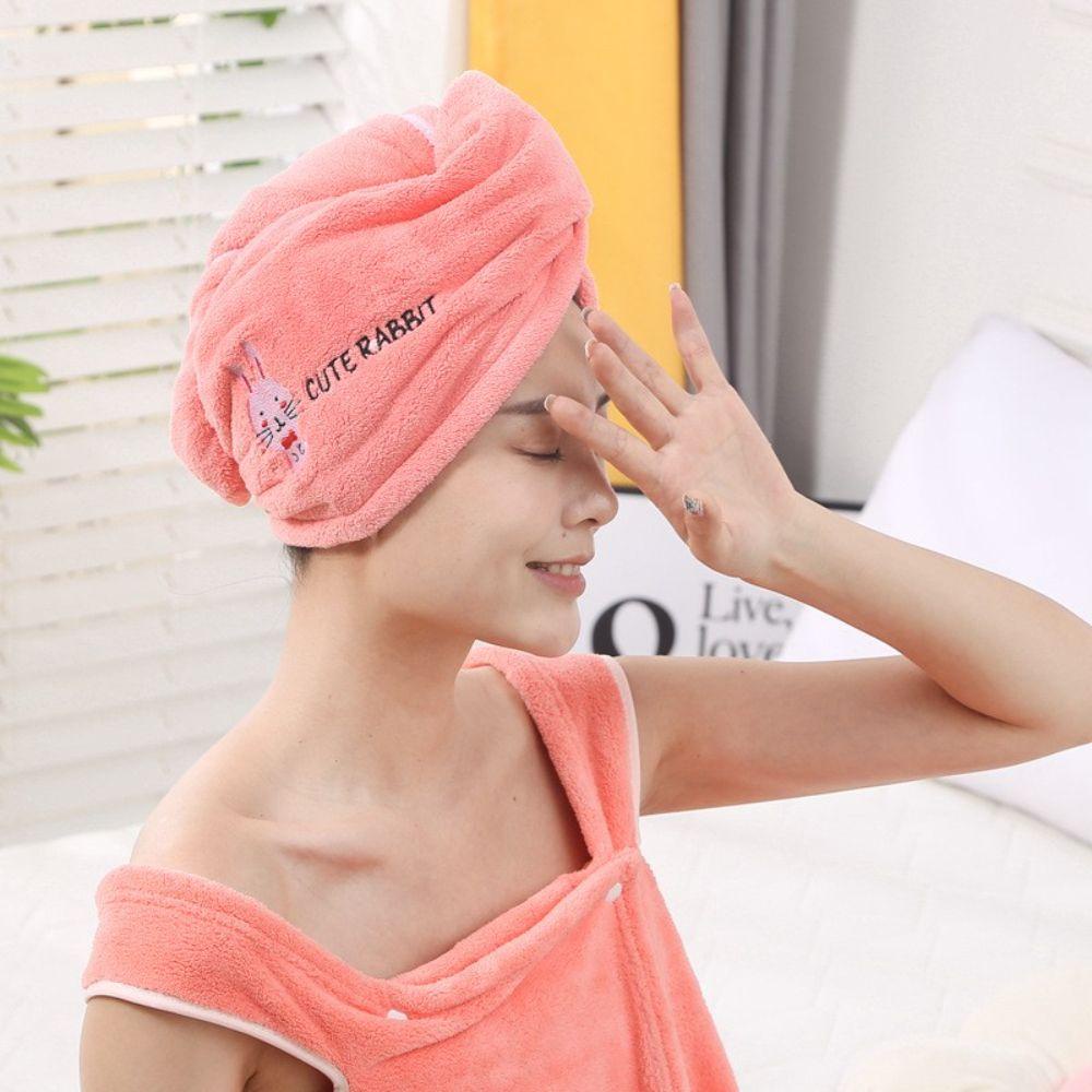 Mũ Trùm Tóc Nhanh Khô Thấm Hút Tốt TAYLOR1 Tiện Dụng Cho Phòng Tắm