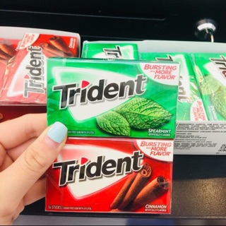 Kẹo cao su Trident: 20k/thanh