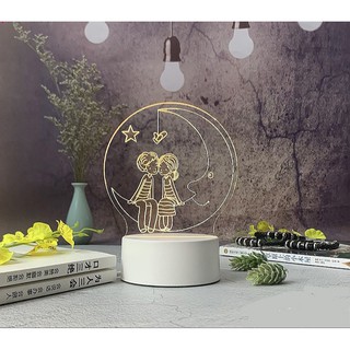 Quà giáng sinh 🎁🌲đèn sáng tạo led 3D