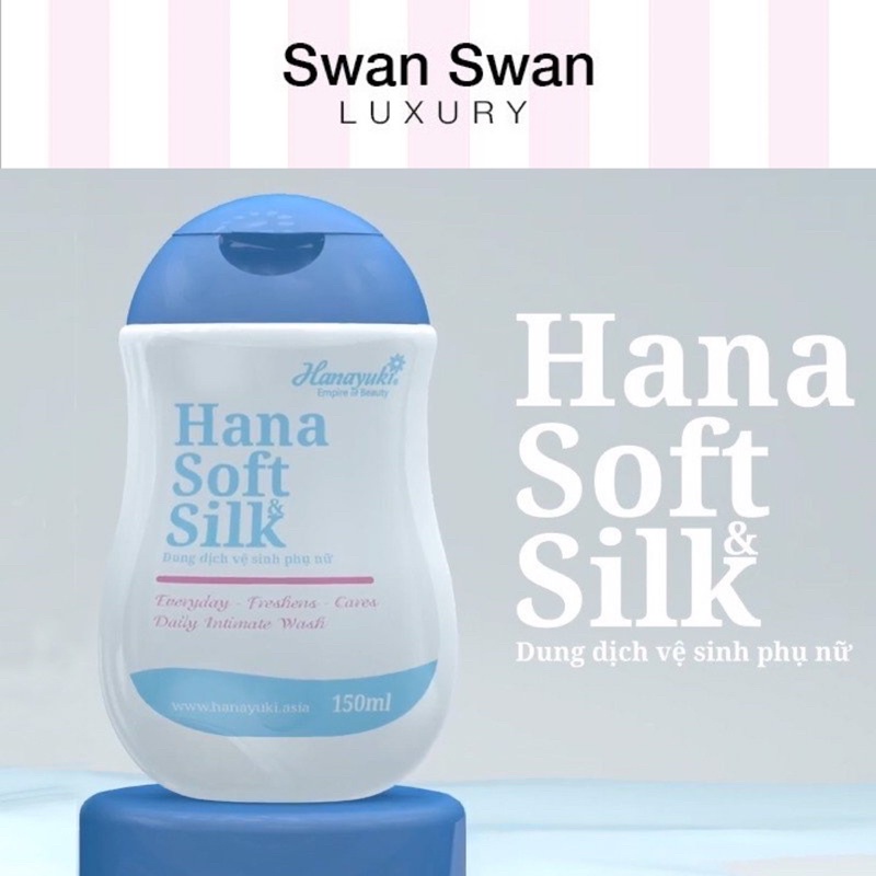 Dung Dịch Vệ Sinh Phụ Nữ Hana Soft Silk 150g