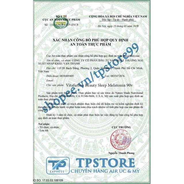 [HSD 2-2022] Kẹo Vitafusion beauty sleep | BigBuy360 - bigbuy360.vn