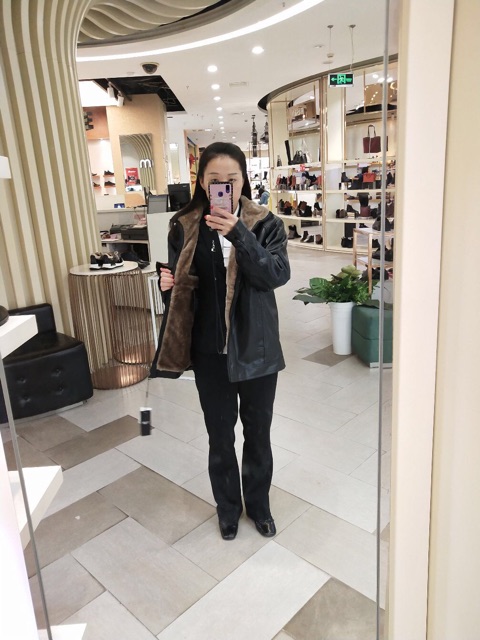 Áo da lót lông cừu  hàng quảng châu cao cấp loại 1