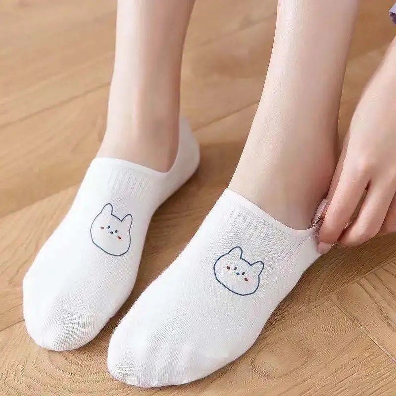 tất hình con thú chất cotton siêu thoáng