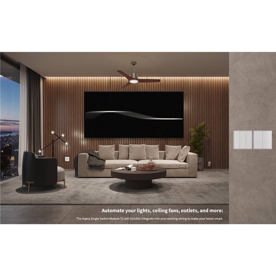 AQARA Mô Đun Điều Khiển Rơ Le Không Dây T1 Zigbee 3.0 1 Kênh Kèm / Không Trung Tính Điều Khiển Từ Xa Cho Apple Homekit