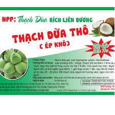 Thạch Dừa Ép Khôsize15Li tặng kèm hương thơm
