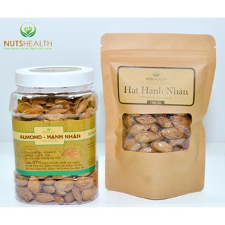 Hạt hạnh Nhân Vỏ tự nhiên Mỹ