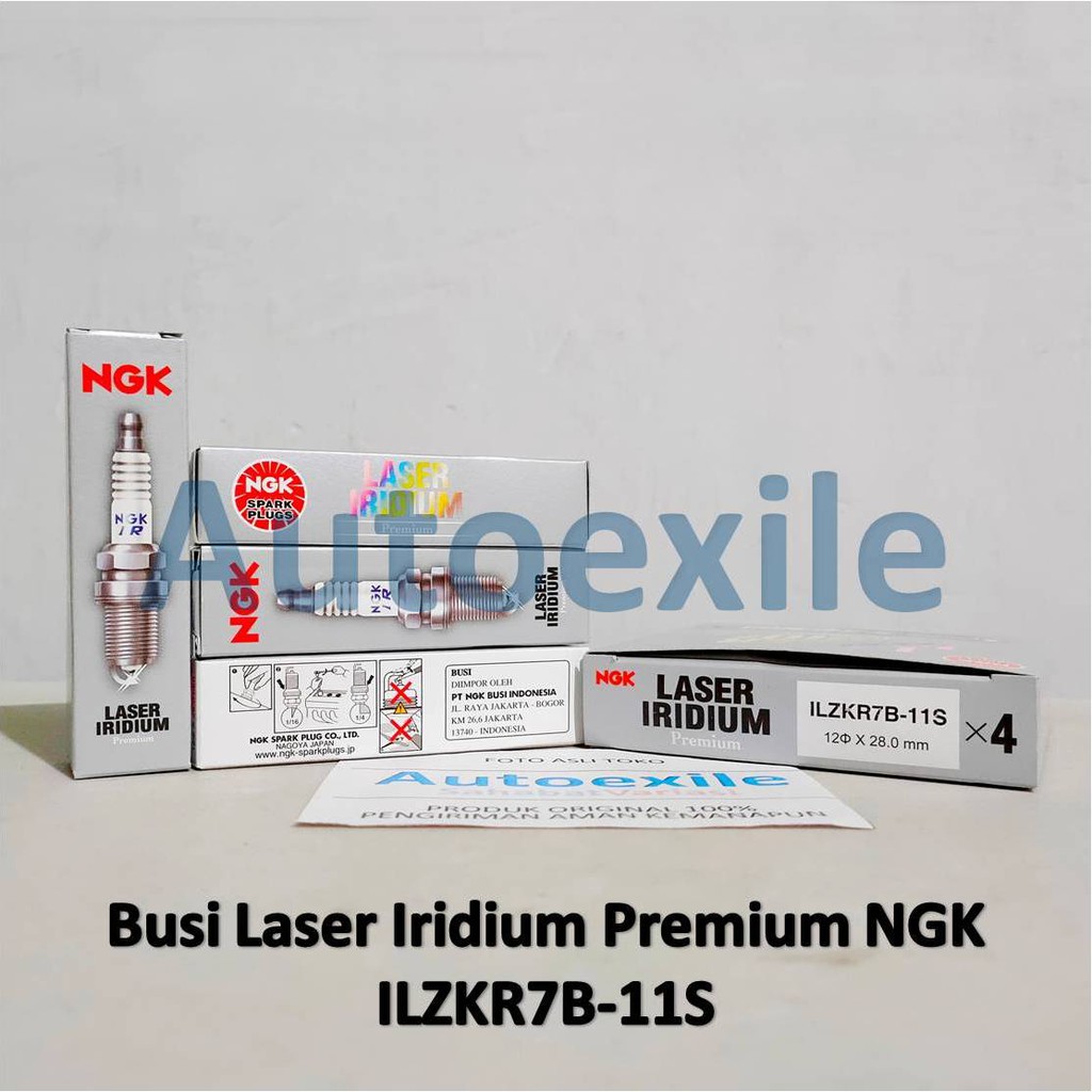 Bugi Đánh Lửa Cho Iridium Laser Ngk Premium Ilzkr7b-11s Platinum New Accord Odyssey Crv Engine K24z
