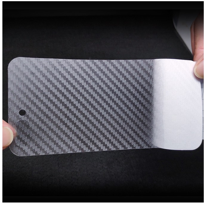 Set 2 Miếng Dán Sợi Carbon Bảo Vệ Mặt Sau Cho Vivo Y19 Y91C Y11 S1 Pro V17 Pro V15 Pro Y15 2020 Y17 Y12
