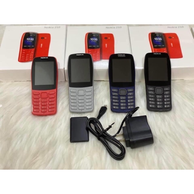 NOKIA 210 thiết kế nhỏ gọn - Tinh tế từng góc canh ( có 4 màu )
