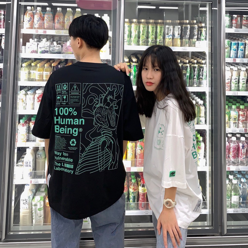THELSTUDIOS - Tee Human (Áo thun Human trắng và đen) | BigBuy360 - bigbuy360.vn