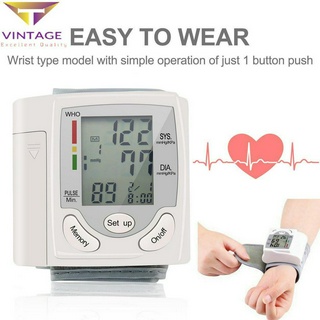 Máy đo nhịp tim / huyết áp màn hình lcd kỹ thuật số
