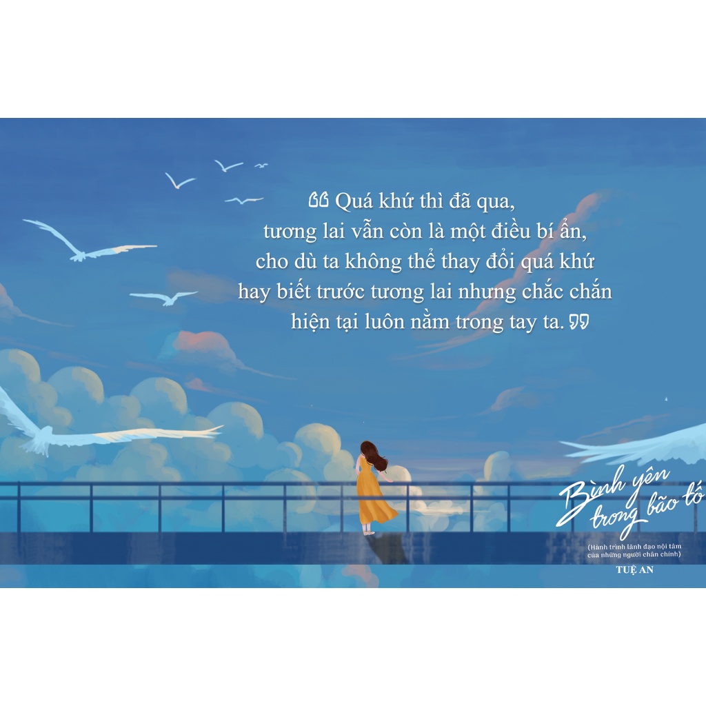 Bộ 15 Thẻ Quà Tặng Truyền Cảm Hứng - Bình Yên Trong Bão Tố