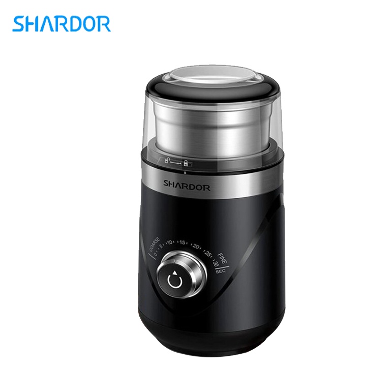 Máy xay cà phê và các loại hạt ngũ cốc công suất 150W. Thương hiệu cao cấp Shardor - CG638B (Bảo hành: 1 Năm)