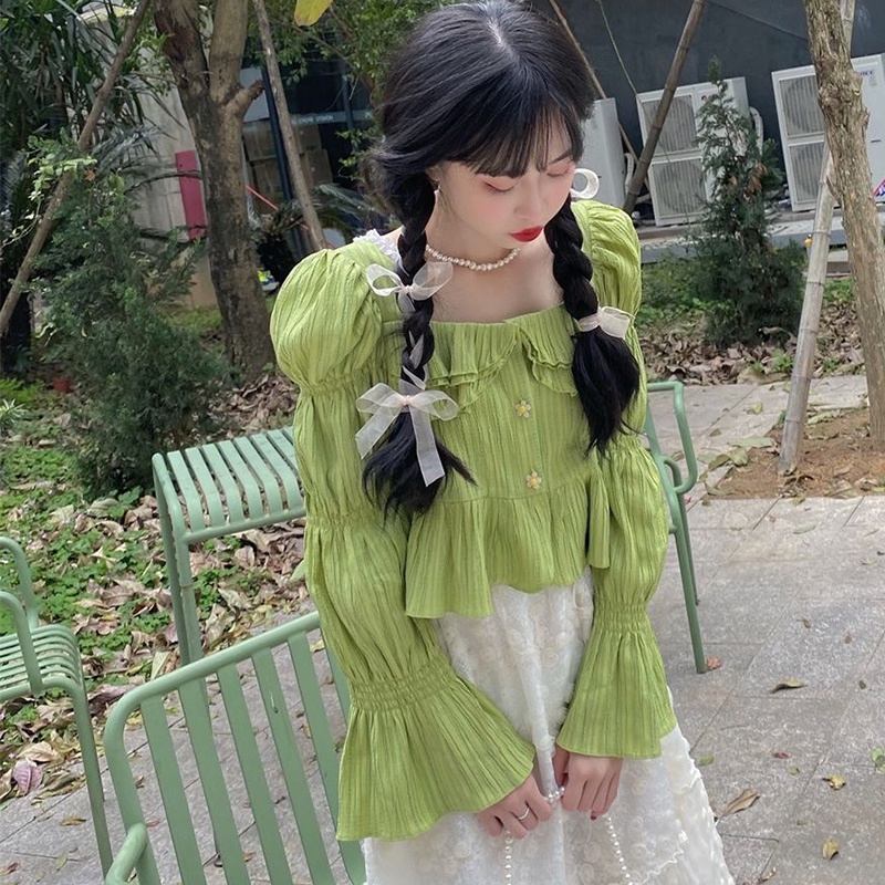 Áo croptop IELGY dáng rộng màu trơn thời trang mùa hè dành cho nữ