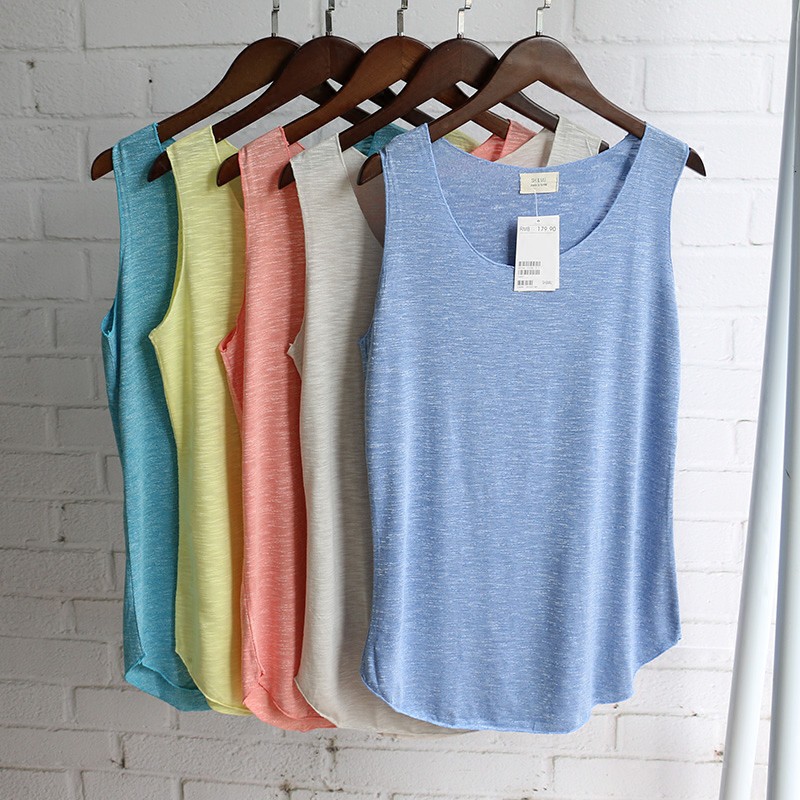 Áo sát nách nữ màu trơn phong cách thời trang | BigBuy360 - bigbuy360.vn