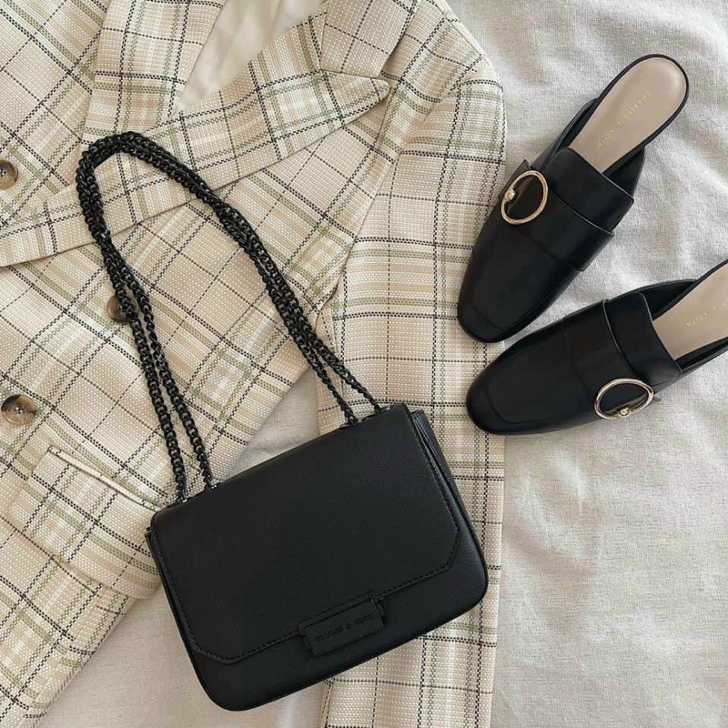 Túi CK khoá Bấm size 20 kèm túi vải hãng