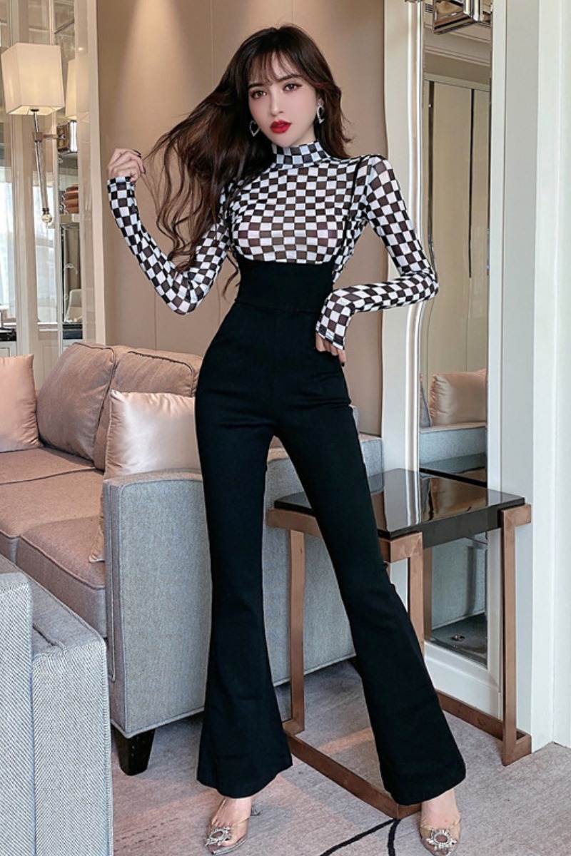 Áo Tay Dài Và Quần Dài Ống Loe Thời Trang Cho Nữ 2021 | BigBuy360 - bigbuy360.vn