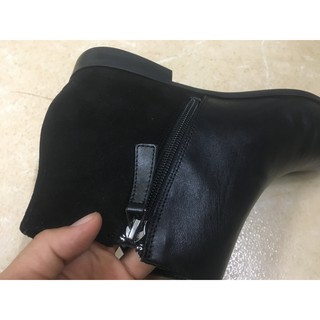 Boot NineWest da thật, đế thấp, êm mềm, thời trang