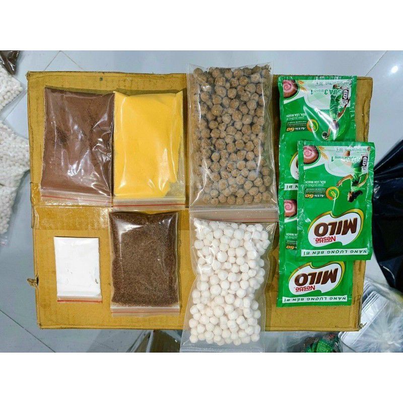 set milo dầm full topping
