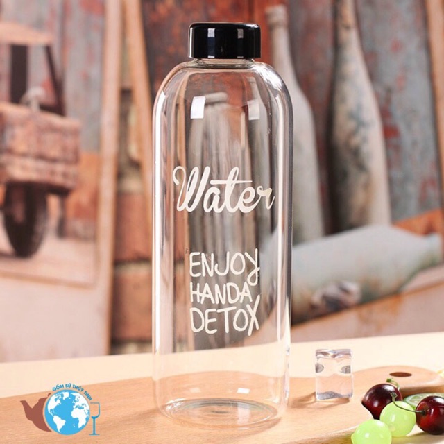 Bình đựng nước 1000ml tặng kèm túi đựng