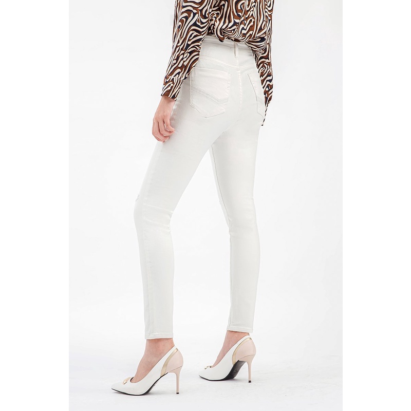 Quần jeans nữ rách gối , co giãn, thoải mái, năng dộng Freelancer - FWJN20FH05C