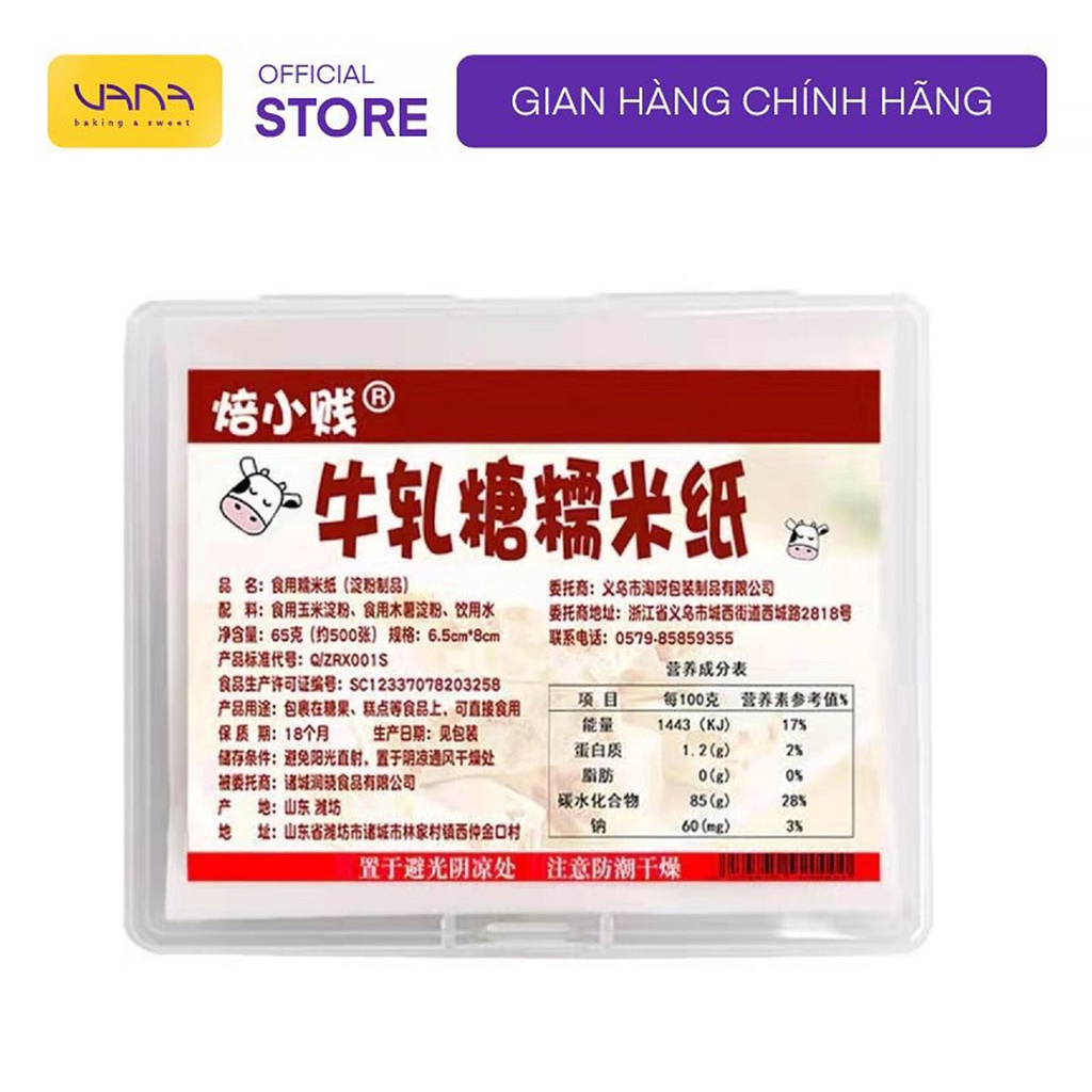 GIẤY GẠO GÓI KẸO 500 TỜ
