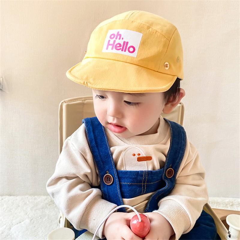 Mũ Lưỡi Trai Chống Nắng In Chữ Thời Trang Cho Bé