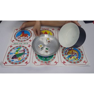 Bộ bầu cua tôm cá
