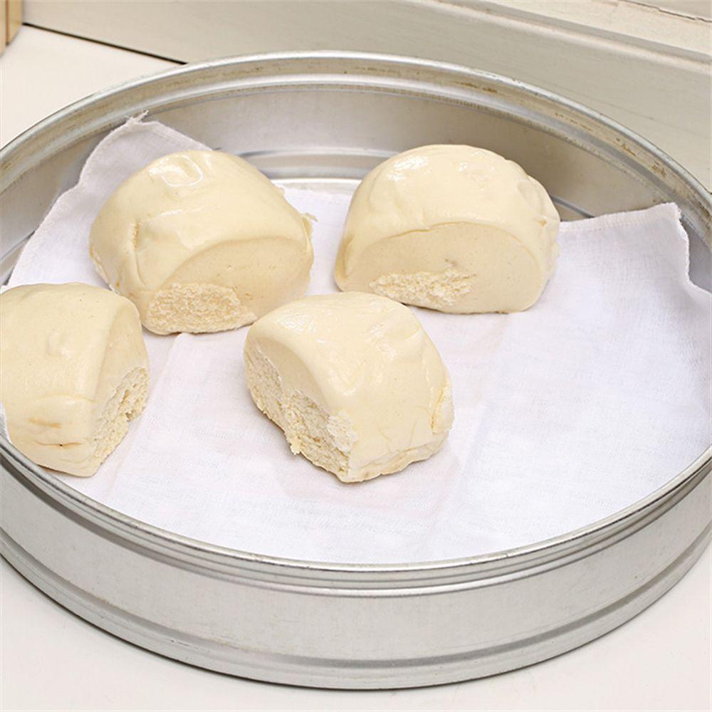 3 Miếng Vải Lót Bánh Bao Hấp Chất Lượng Cao Kích Thước 32 * 32 Cm