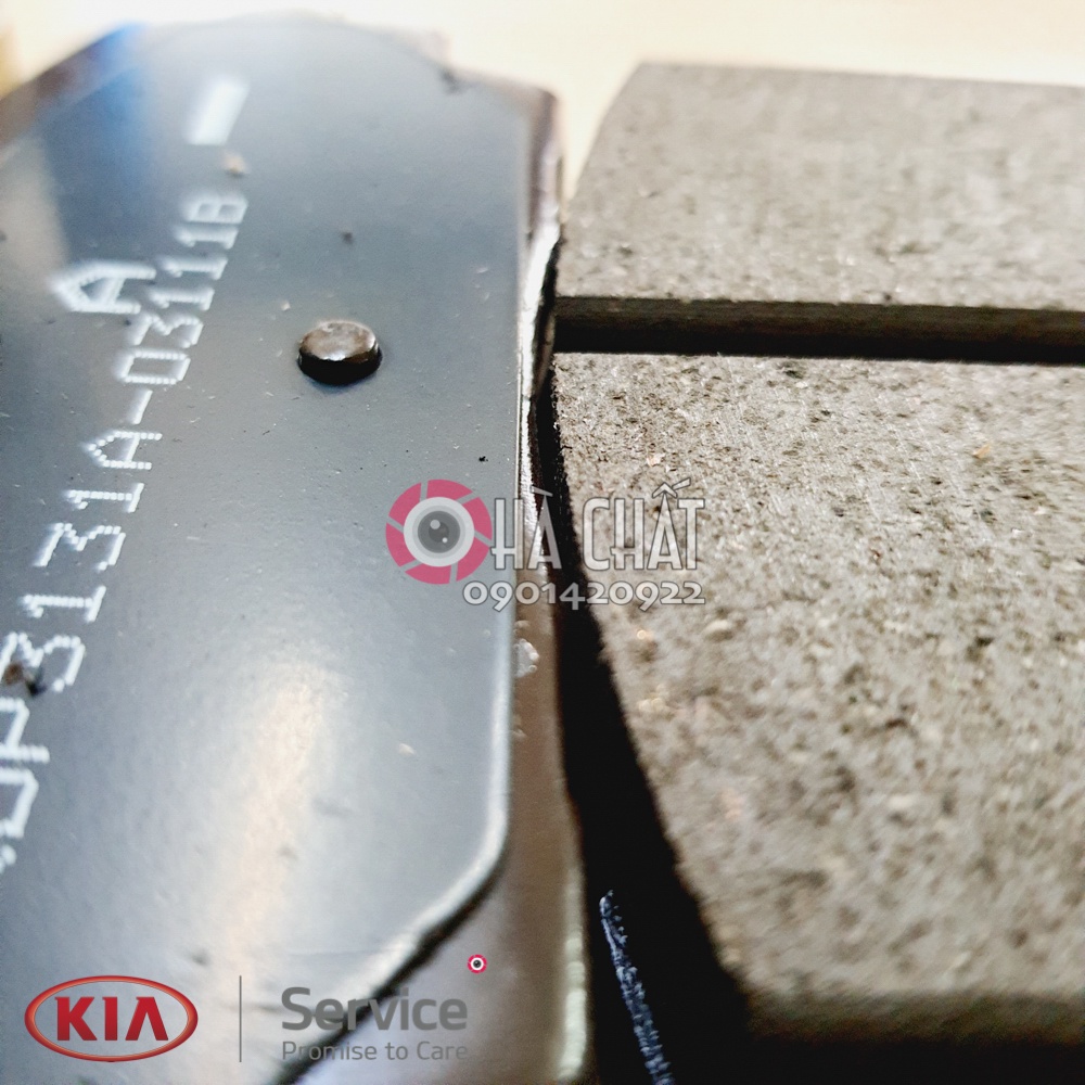 Má phanh trước Kia Morning 🚘 chính hãng HYUNDAI MOBIS Hàn Quốc 🎯 581011YA00