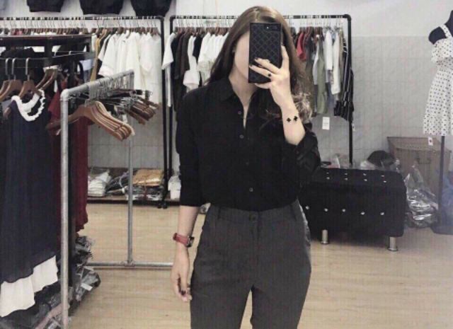 Áo sơ mi trơn huyền thoại cực chất