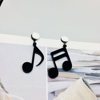 [K59019] Khuyên tai hình nốt nhạc dễ thương cho bạn gái