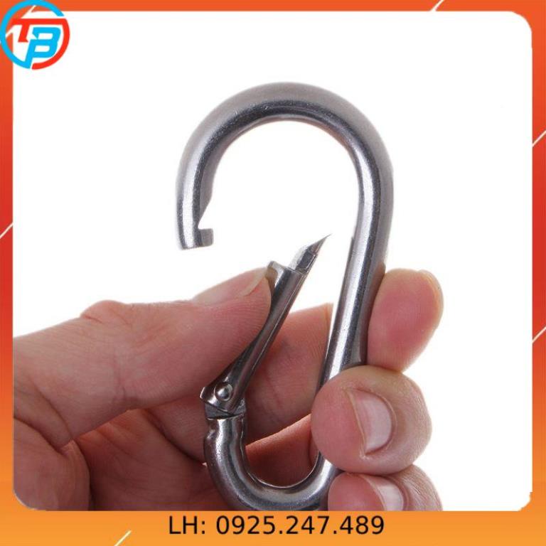 Móc Khóa An Toàn INOX 304 size 5mm, 6mm, 8mm - Cáp Thép Thái Bình Vina