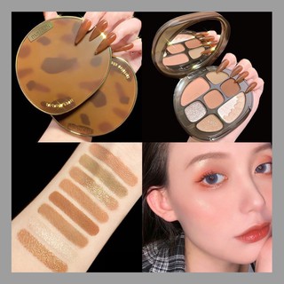 Bộ trang điểm Maffick màu hổ phách xinh xắn gồm phấn mắt, phấn má, highlight