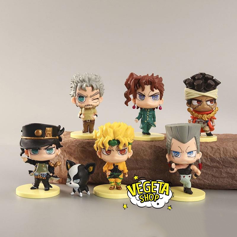 Mô hình JoJo's Bizarre Adventure - JoJo no Kimyou na Bouken - Iggy Muhammad Avdol Jean Pierre Polnareff Dio Brando Kujo