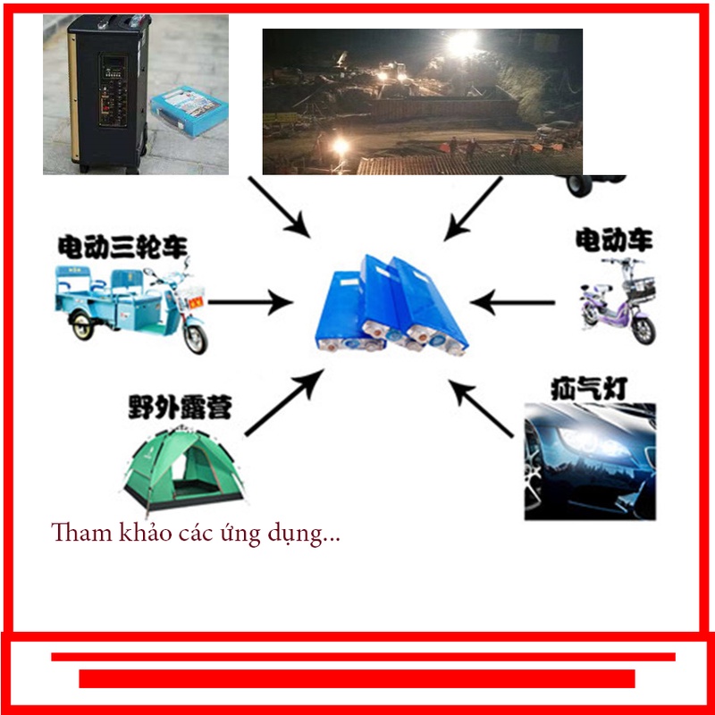 Pin Lipo 3,7V14Ah Dòng xả cao